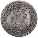 Jean II Casimir, Sixpence 1667, Cracovie - ILLUSTRATED Slepowron in Shield