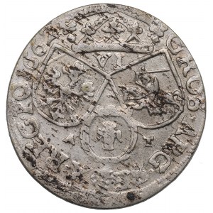 John II Casimir, 6 groschen 1662, Cracow