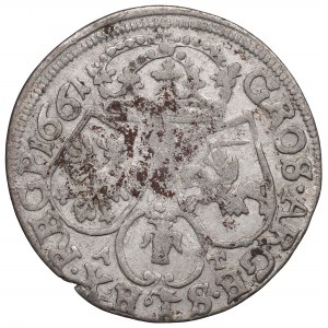 John II Casimir, 6 groschen 1661, Cracow