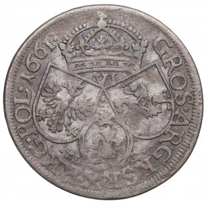 Johannes II. Kasimir, Sechster Stand 1661, Krakau - ILLUSTRATED