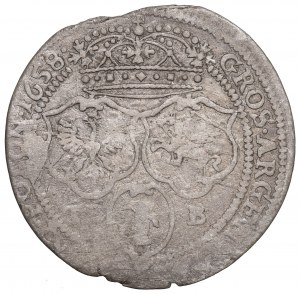John II Casimir, 6 groschen 1658, Cracow