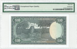 Rhodesien, Reserve Bank, $10 1976 - PMG 64 EPQ