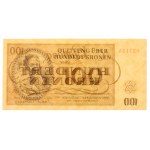 Czechosłowacja Getto -Terezin , 100 koron 1943 - PMG 66 EPQ