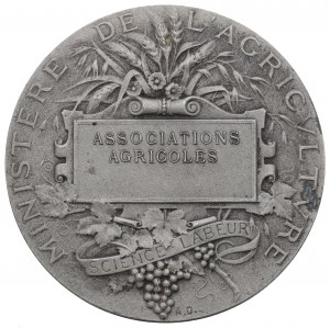 France, Medal Ministry of agriculture