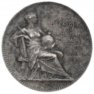 France, Banque de Paris medal 1894