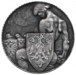 II RP, Medaila za oslobodenie Krakova 1918 - neskôr odliata