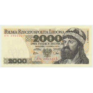 PRL, 2000 złotych 1979 AN