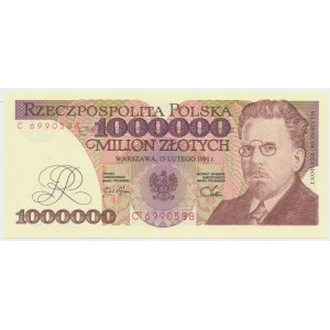 III RP, 1 mln złotych 1991 C