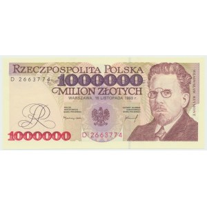 1 mln złotych 1993 D