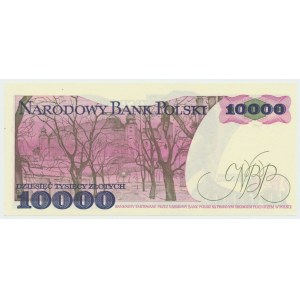 PRL, 10000 złotych 1988 AA