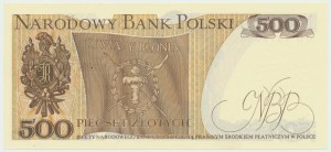 Poľská ľudová republika, 500 zlotých 1982 CD