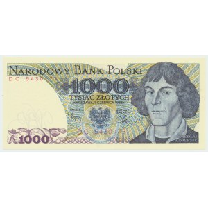 Volksrepublik Polen, 1000 Zloty 1982 DC