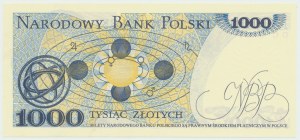 République populaire de Pologne, 1000 zloty 1982 DC