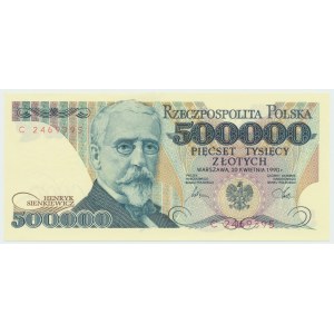 500.000 złotych 1990 C