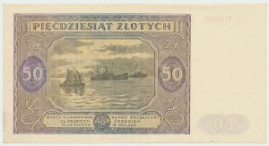 PRL, 50 złotych 1946 Ł