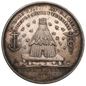 France, Medal commercial chamber Elbeuf 1861