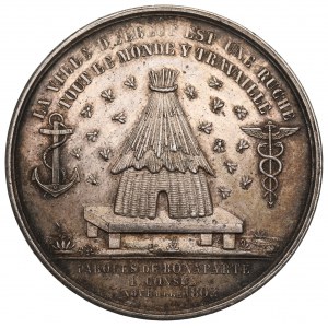 Francúzsko, medaila Obchodná komora v Elbeuf 1861