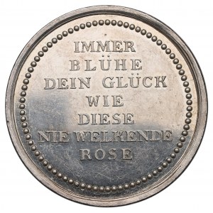 Nemecko, medaila priateľstva okolo roku 1800 Loos