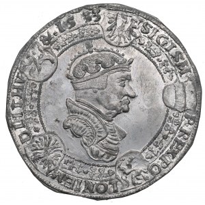 Sigismond Ier le Vieux, impression unilatérale du Thaler 1533 - Majnert