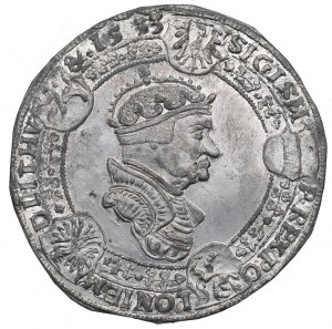 Sigismond Ier le Vieux, impression unilatérale du Thaler 1533 - Majnert