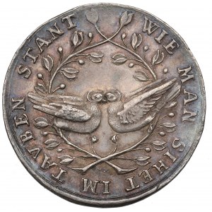 Germany, Schleswig, Medal mariiage XVII century