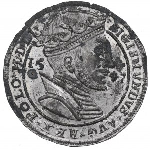 Sigismondo II Augusto, stampa su un lato del tallero 1547 - Majnert