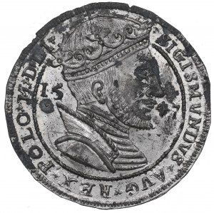 Sigismund II. Augustus, einseitiger Druck des Talers 1547 - Majnert