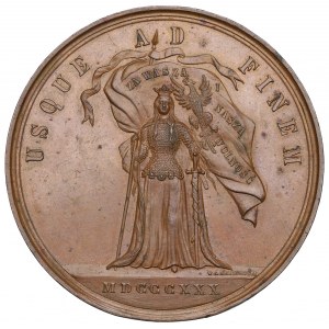 Pologne, médaille du 50e anniversaire du soulèvement de novembre 1880