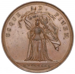 Polen, Medaille zum 50. Jahrestag des Novemberaufstandes 1880