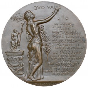 Poland, Medal Henryk Sienkiewicz 1900