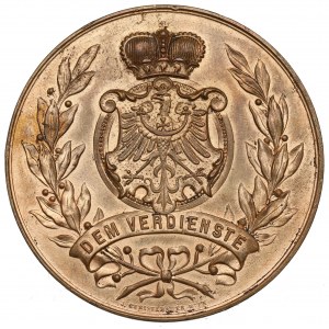 Silésie, médaille de la société forestière d'Opava