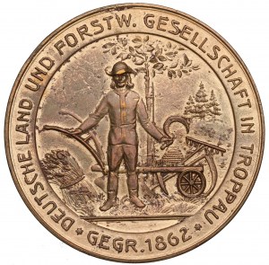 Sliezsko, medaila Opavskej lesníckej spoločnosti