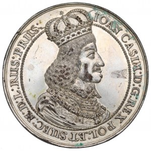 Giovanni II Casimiro, Donazione 1650, Danzica - copia galvanica