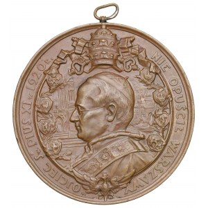 II RP, medaila k 10. výročiu Zázraku na Visle, 1930