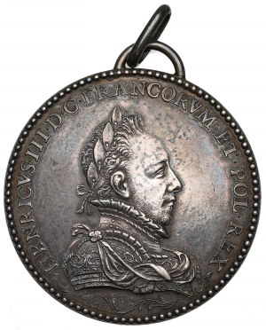 Poland/France, Medal of Henry III Valois and Louise de Lorraine