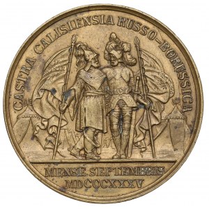 Rosja, Medal na pamiątkę manewrów rosyjsko-pruskich pod Kaliszem 1835