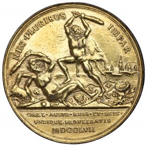 Allemagne, Prusse, Médaille de la bataille de Rossbach 1757 - ancien exemplaire de collection