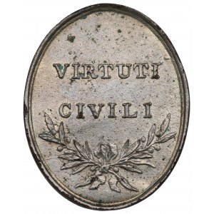 Polsko, medaile Virtuti Civili 1792 - galvanická kopie