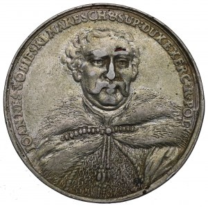 John III Sobieski, Medal 1673, Chocim - later casting