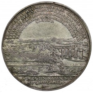 Jan III Sobieski, Medal 1673, Chocim - późniejszy odlew