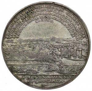 Jan III Sobieski, Medal 1673, Chocim - późniejszy odlew