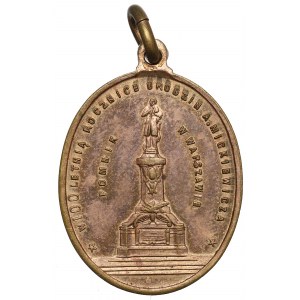 Pologne, Mickiewicz 100e anniversaire Médaille anniversaire 1898