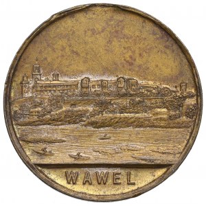 Polonia, medaglia per aver riportato le spoglie di Adam Mickiewicz 1890