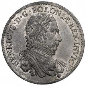 Henry of Valois, Electoral Medal 1573 - print in pewter