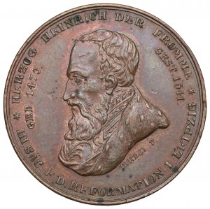 Germania, medaglia per il 300° anniversario della Riforma a Oschatz 1839