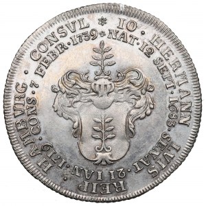 Nemecko, Hamburg, Herman Luis Medaila 1741