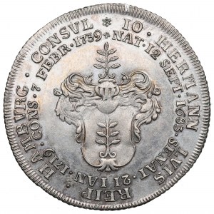 Niemcy, Hamburg, Medal Herman Luis 1741