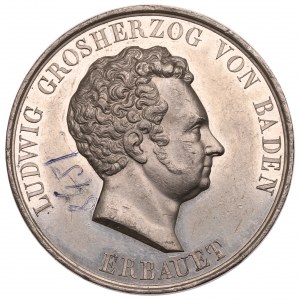 Německo, Bádensko, mincovna Karlsruhe Medaile 1826