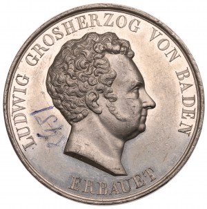 Niemcy, Badenia, Medal Mennica Karlsruhe 1826