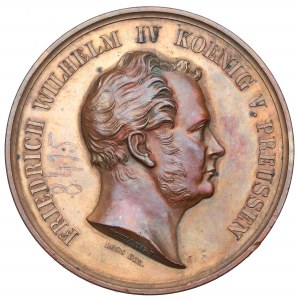 Německo, Friedrich Wilhelm IV, medaile 1850 - Zahájení prvního zemského sněmu v Berlíně